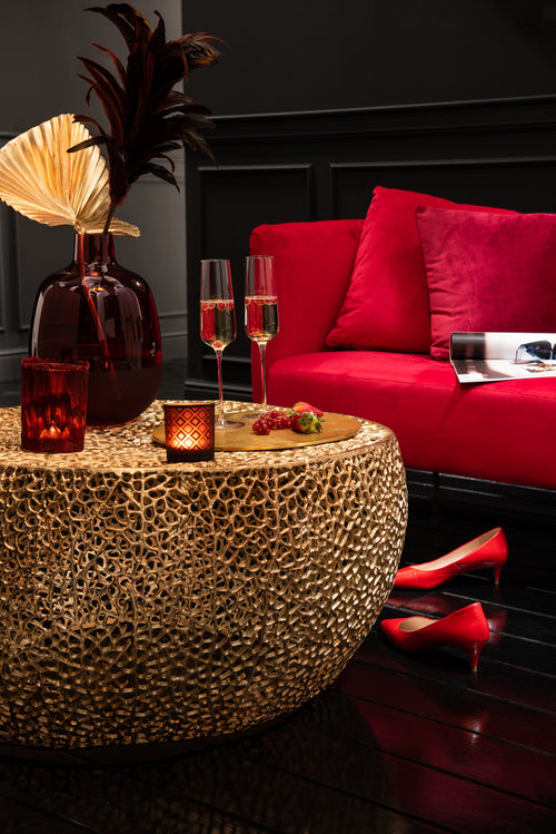 J-Line glas champagne Tia - glas - transparant - 6 stuks - vtwonen shop