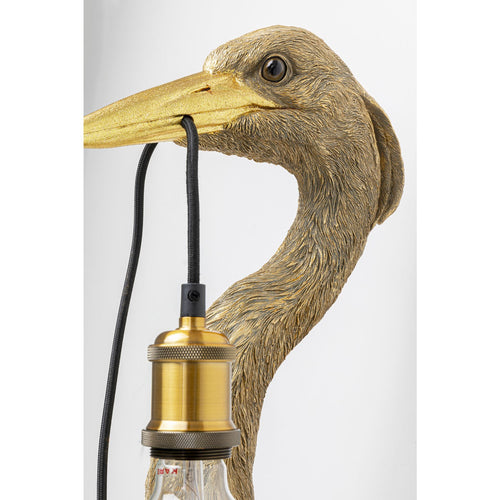 Kare Design Wandlamp Heron Gouden