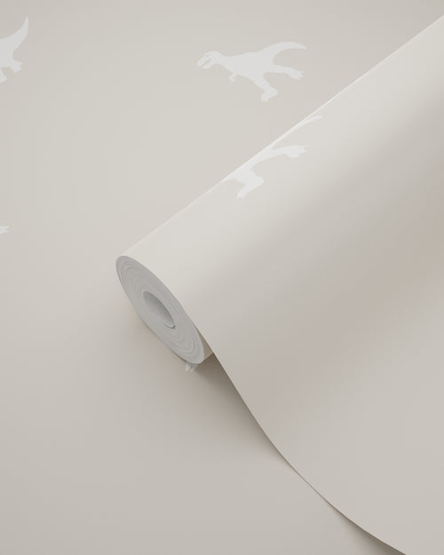 ESTAhome behang dinosaurussen beige - 53 cm x 10.05 m - 139508