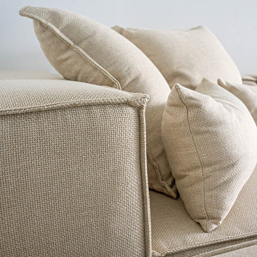 Home Deluxe Bank VERONA Beige XXL