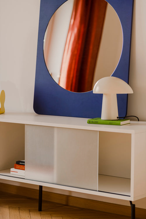 noo.ma AKU Berkenhouten spiegel - Blueberry Pie - vtwonen shop