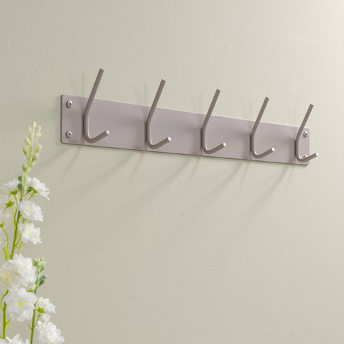 Spinder Design kapstok Fusion 5 - Silky Taupe - 5 haken - vtwonen shop