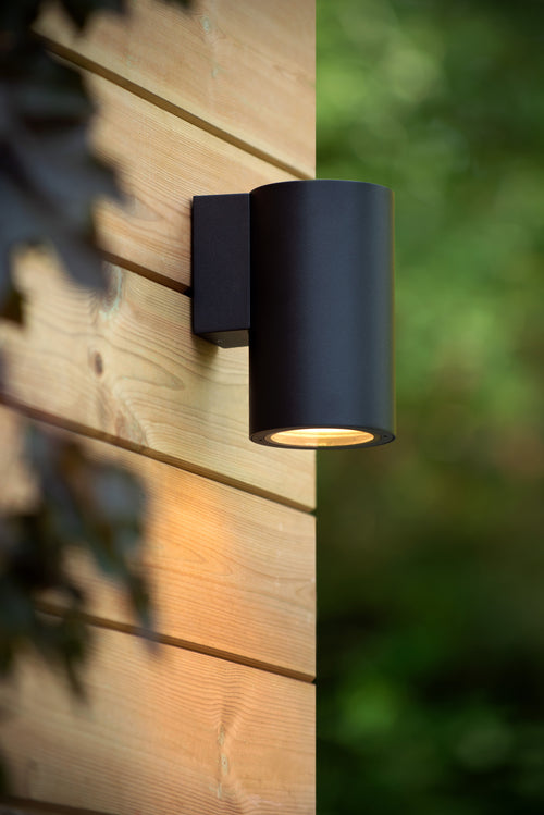 Lucide wandspot VOLANTIS - 1xE27 - Zwart