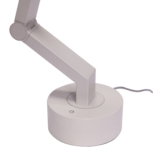 Hübsch tafellamp Verve - ijzer/polycarbonaat - 12x45xh59cm  led 8w