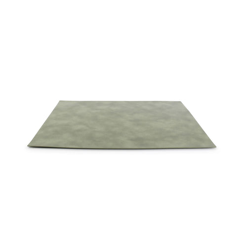 Bonbistro - Placemat 43x30cm lederlook groen Layer - Set van 4