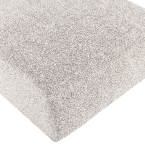 WOOOD chaise longue bank rechts Mojo Base - Wollig - Ecru - 74x112x162
