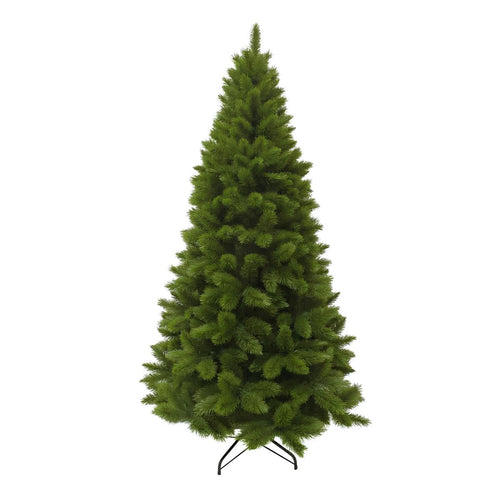 Triumph Tree Camden Slim Kerstboom - Volle Takken voor Kerstversiering - Kunstboom met Insteekconstructie voor Smal Ontwerp - H230 x Ø117 cm - Groen