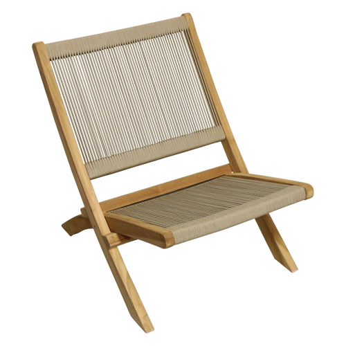 Raw Materials lounge tuinstoel Rope - Naturel - vtwonen shop