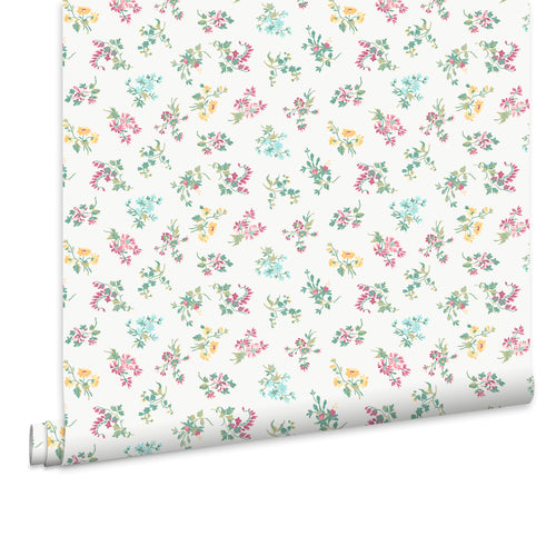 Laura Ashley Vliesbehang - Keeleigh Posy Multi