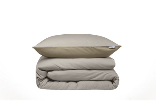 Beddinghouse Dekbedovertrek Warm - 140 x 200/220 cm - Zand