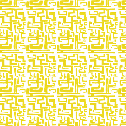 Catchii Behang Kuba geel - vtwonen shop