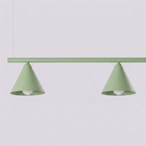 Sollux Lighting Kroonluchter NOX 4L salie - 122x14x215cm