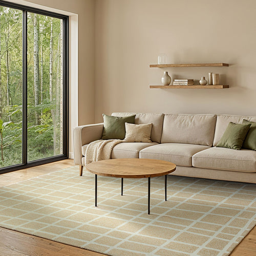 Lola&Moi vloerkleed Powder Snow - beige - 80x150cm