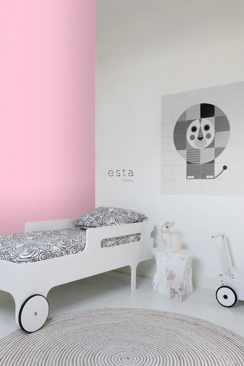 ESTAhome behang kleine stipjes babyroze - 53 cm x 10.05 m - 137312