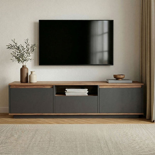 Calicosy - Tv-meubel LUME - Wit 160x30x42 cm