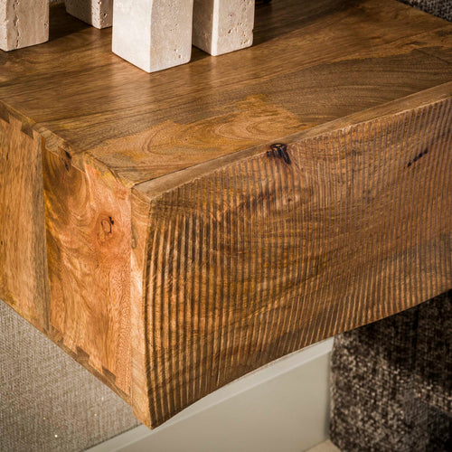 Giga Living Nachtkastje Ocean - Zand Hout - 35x40x18cm