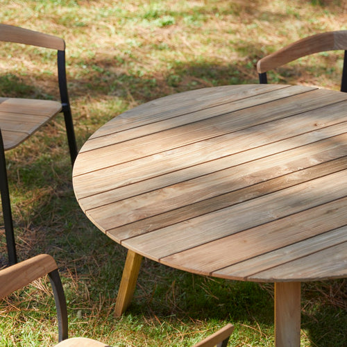Tikamoon Tuintafel in gerecycled massief teak voor 6 personen - Naturel - vtwonen shop