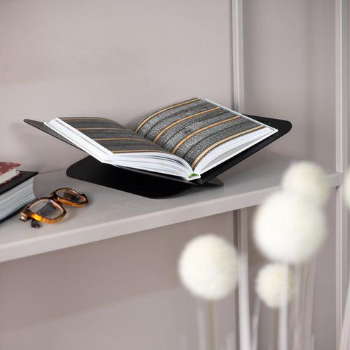 Spinder Design boekenstandaard Atalanta - Zwart