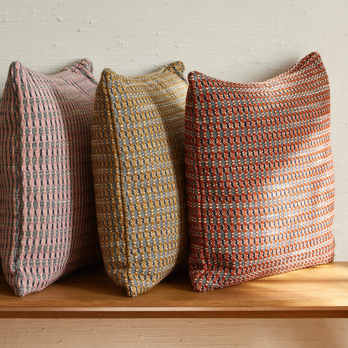 Madura Kussenovertrek Eirik verbrand oranje en onweer 40x40 cm