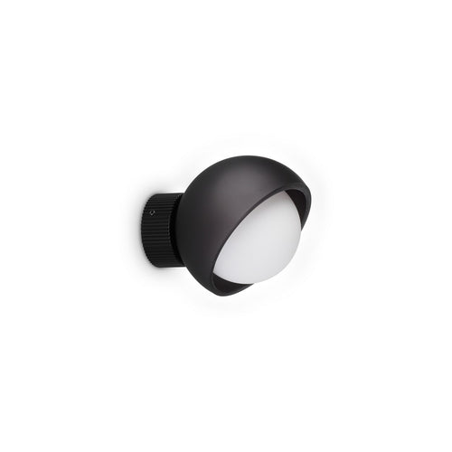 Ideal Lux BLOOM 12 cm bolvormige wandlampen zwart 1x G9