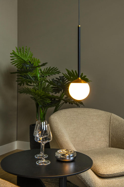 Lucide hanglamp CALINA - Geïntegreerde LED - Zwart