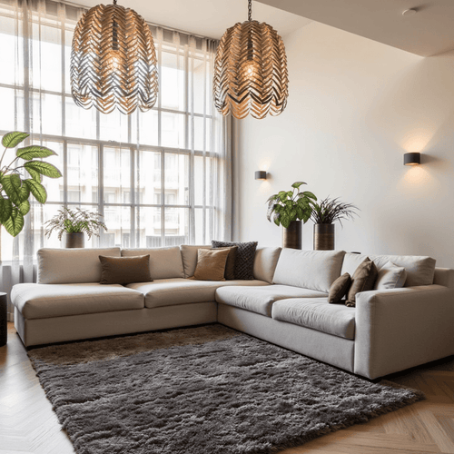 Interieur05 Hoogpolig vloerkleed Fender Antraciet/zwart - 240 x 330 cm - vtwonen shop