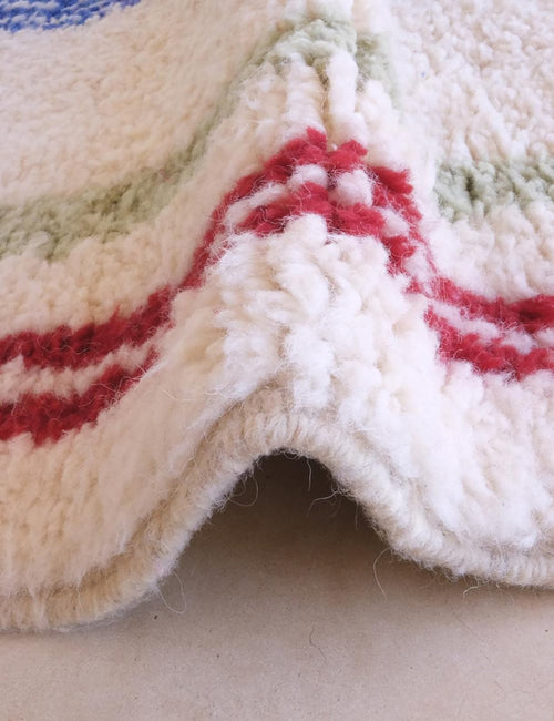 AFK Living vloerkleed Berber - handgemaakt - Wol - 100 x 552 cm
