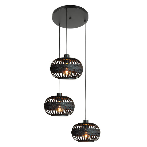 EGLO hanglamp Towcester - zwart