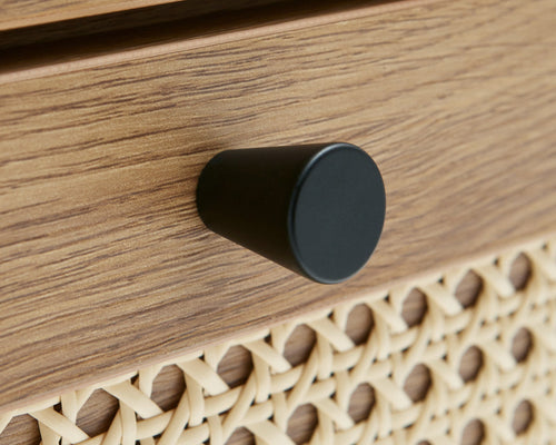 Rebellenclub Dressoir Berley - Eiken met Rattan - vtwonen shop