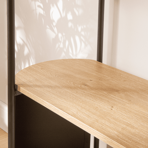 Calicosy - Bibliotheek EKLO - Licht hout 100x34x174 cm