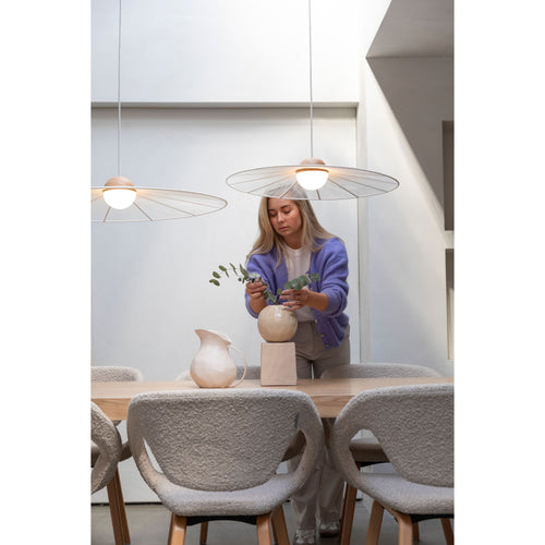 Zuiver Belle Hanglamp Rond 80 cm Beige - vtwonen shop