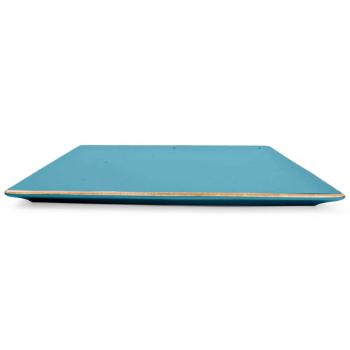 Bonbistro - Plat bord 25,5x25,5cm blauw Collect - Set van 6
