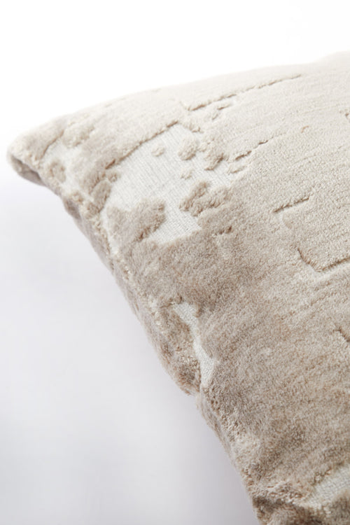 Light & Living textiel  - bruin - 45x45x10 cm