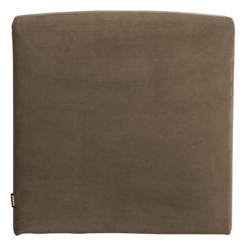 WOOOD eetbank 84 cm rugleuning Mojo Base - Velvet - Taupe - 83x84x76