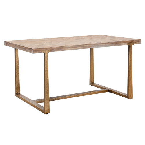Mauro Ferretti tafel - 150x90x78 cm - bruin