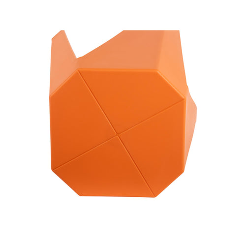 Leitmotiv kruk Cherish - oranje - 29x29x47cm - vtwonen shop