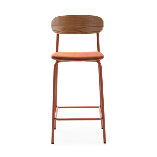 Calicosy - ADRIANA Set van 2 krukken - Grijs - 48x42x66 cm
