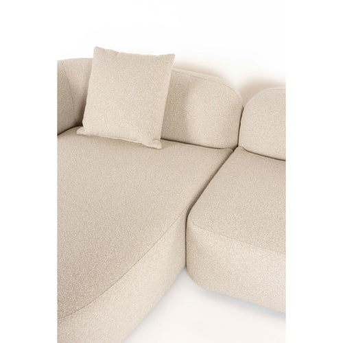 Housecraft Living Perry 3-Zitsbank Chaise Longue Links Beige