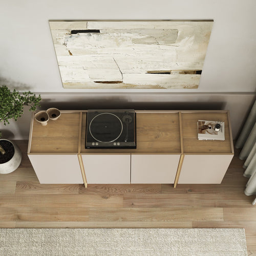 Calicosy - ONYX Dressoir - Beige - 180x45x80 cm