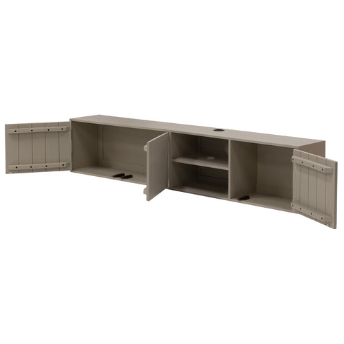 Giga Meubel Tv-Meubel Loiza - Mangohout - Taupe - 200cm - vtwonen shop