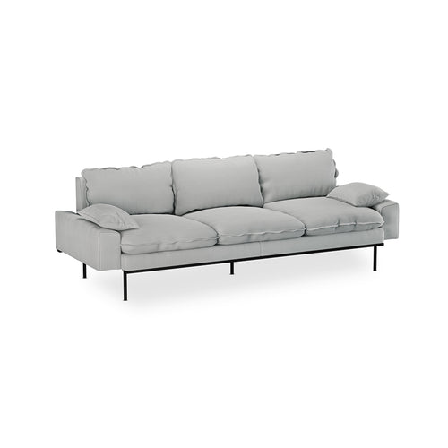 HKLIVING bank retro – corduroy rib cream – 4-zits - vtwonen shop