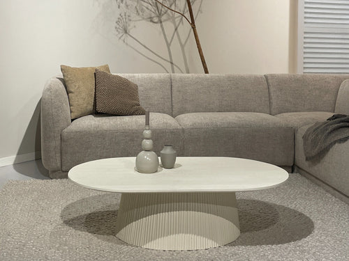 Livingfurn salontafel Patrice - 120cm - beige