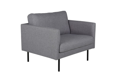 BRAM Fauteuil Rowen - Grijs - vtwonen shop