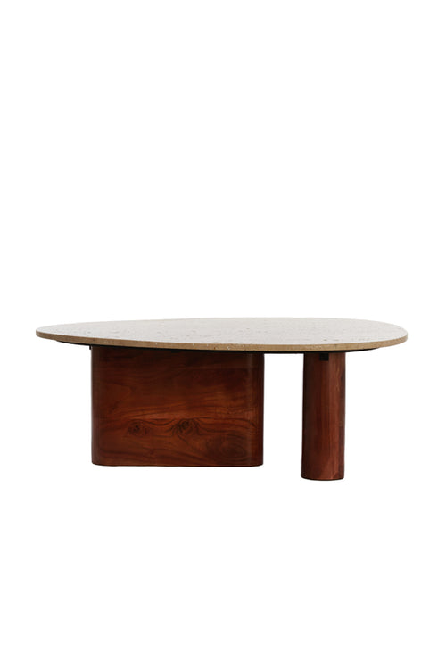 Light & Living salontafel MAHELONA - 90x72x31cm - bruin