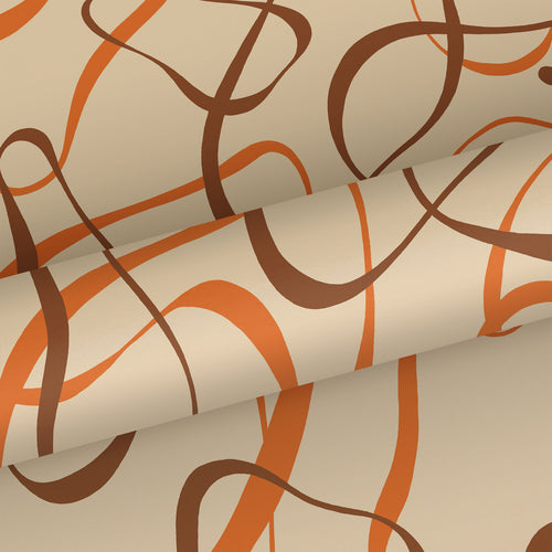 Sanders & Sanders behang figuratief motief beige - 50 x 900 cm - 935277