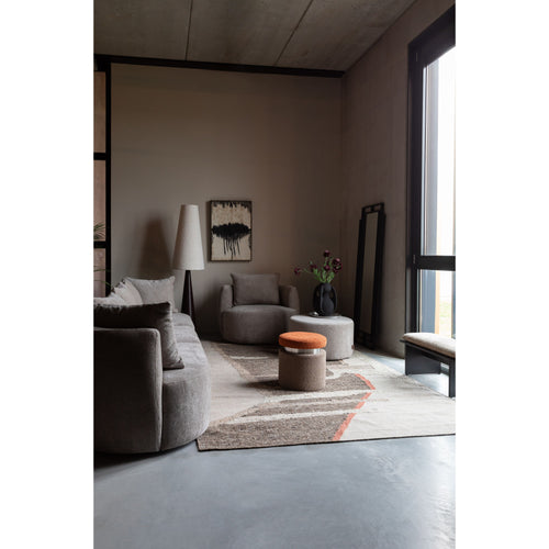 Dutchbone Rocca Fauteuil Cappuccino - vtwonen shop