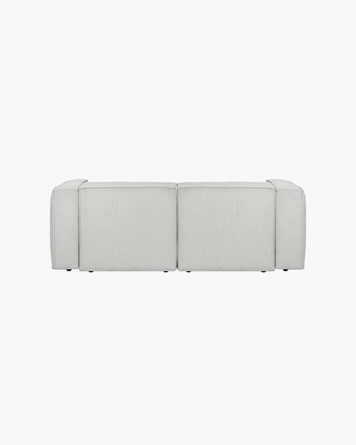 noo.ma Lobi 2-zits bank Chalk Grey Corduroy - medium zacht zitcomfort