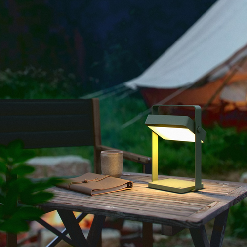 Nordlux Saulio Solar | Battery light | Olive green | LED Module - vtwonen shop