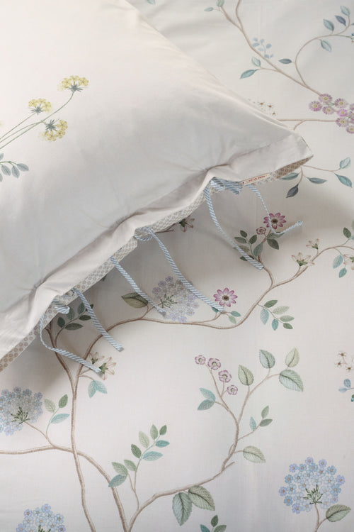 Pip Studio Dekbedovertrek Desi Garden - 260 x 200/220 cm - Gebroken wit