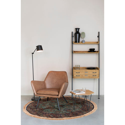 Housecraft Living Raz Vloerkleed Rond 160 cm Perzisch/ Oosters Motief  Groen - vtwonen shop